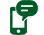 text for dumpster rental icon